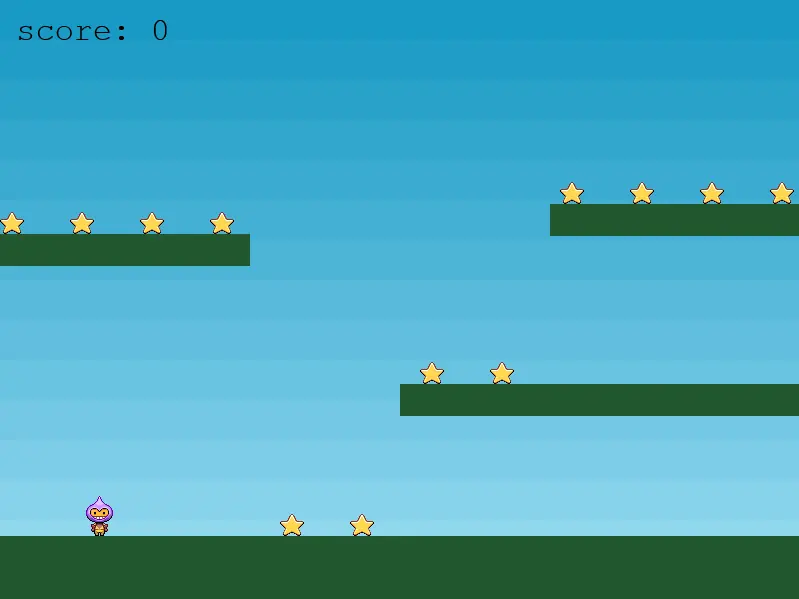 screenshot of my Phaser Project